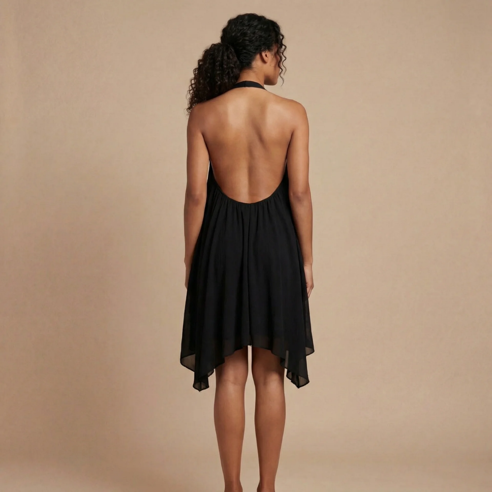 Women's Summer Halter Flowy Mini Dress - product image 5