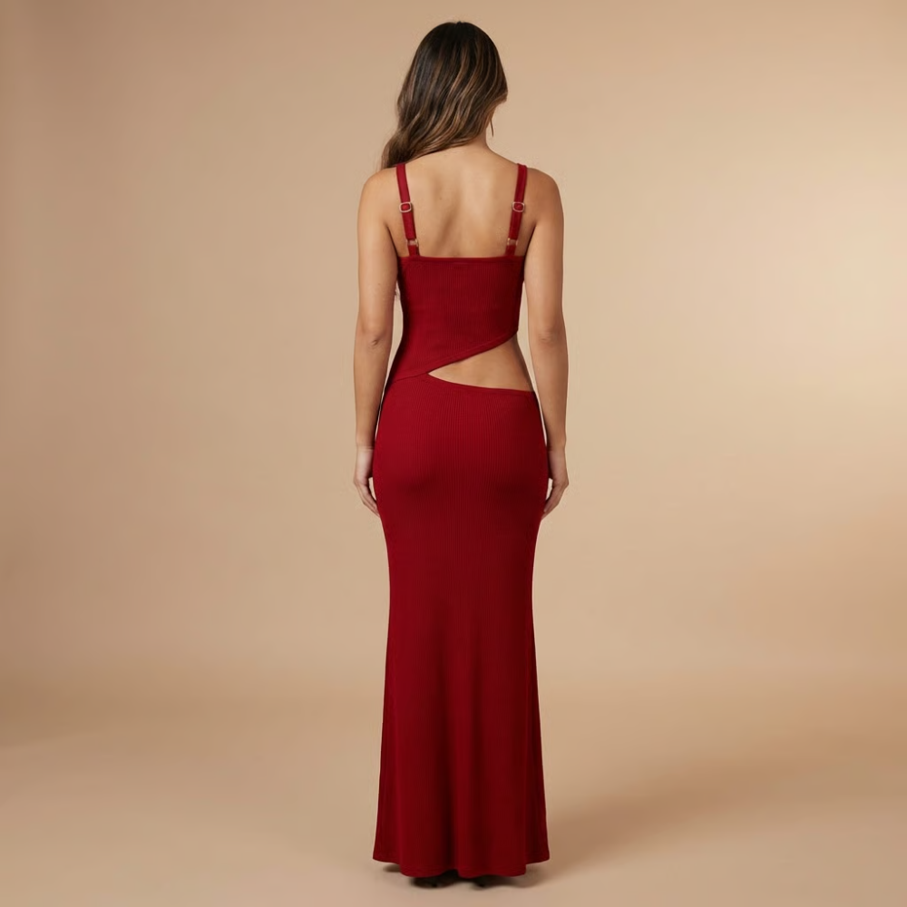 Women's Cocktail Cutout V Neck Maxi Dress - product image 10