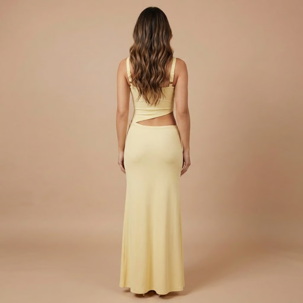 Women's Cocktail Cutout V Neck Maxi Dress - product image 11