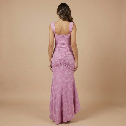Women's Wedding Guest High Low Corset Maxi Dress - product image 6