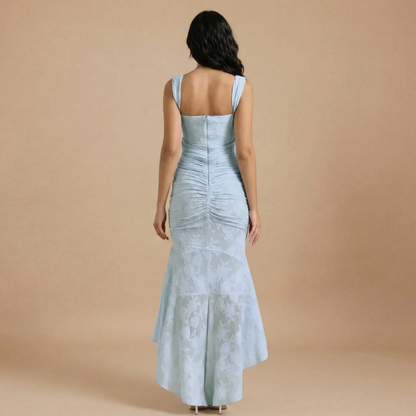 Women's Wedding Guest High Low Corset Maxi Dress - product image 5