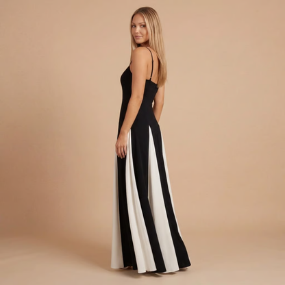 Women's Wedding Guest Colorblock Sweetheart Maxi Dress - product image 3