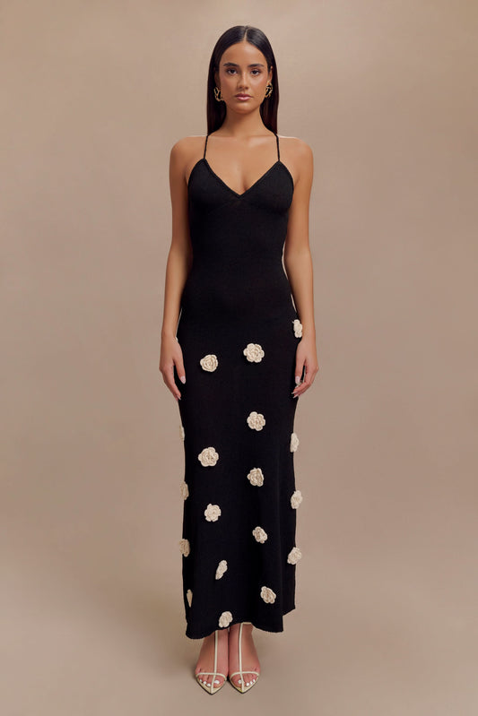 Women's Wedding Guest Floral V Neck Maxi Dress - product image 1