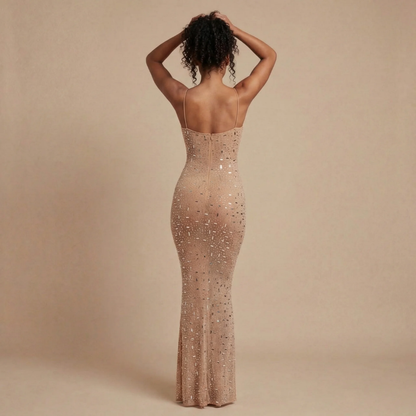 Women's Formal Sequin Square Neck Maxi Dress - product image 2
