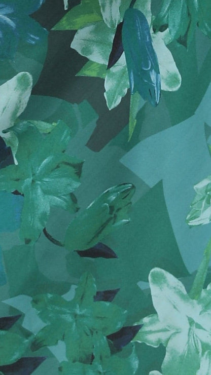 Miya Maxi Dress - Green Print - Billy J
