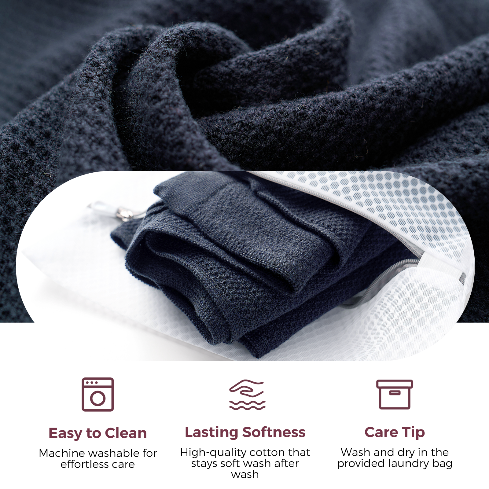 Women's Lightweight Knit Nursing Cover Poncho with Window - product image 22