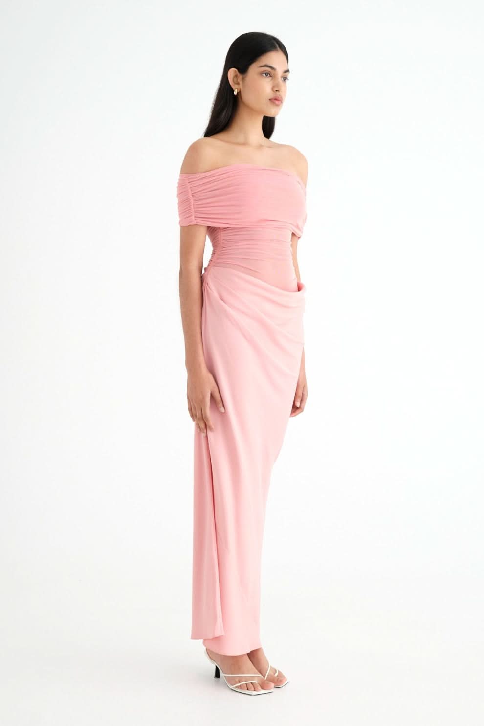 Women's Wedding Guest Off Shoulder Maxi Dress - product image 5