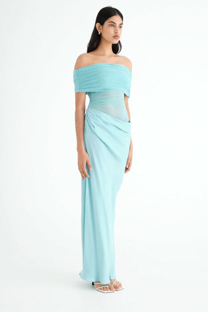 Women's Wedding Guest Off Shoulder Maxi Dress - product image 8