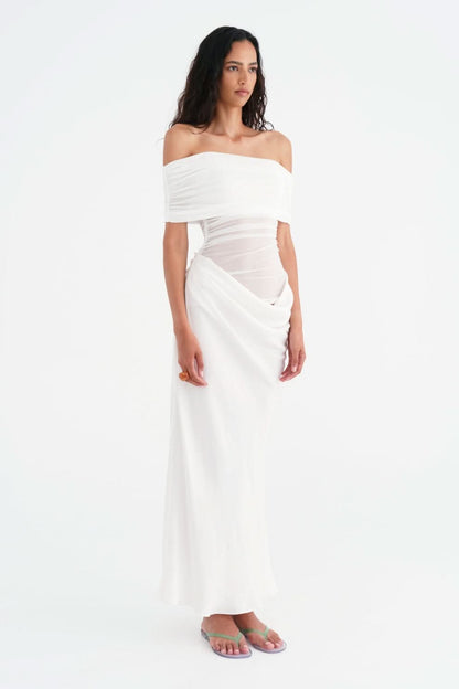 Women's Wedding Guest Off Shoulder Maxi Dress - product image 12