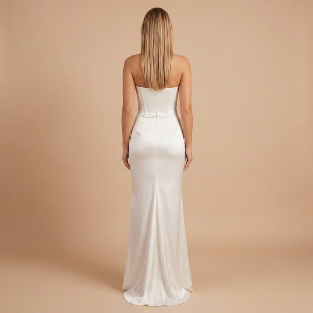 Women's Cocktail Strapless Corset Maxi Dress - product image 10