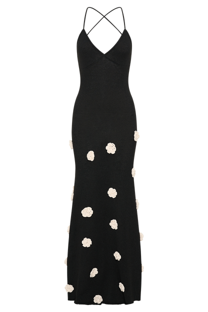 Women's Wedding Guest Floral V Neck Maxi Dress - product image 5