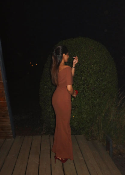 Women's Formal One Shoulder Maxi Bodycon Dress - product image 6