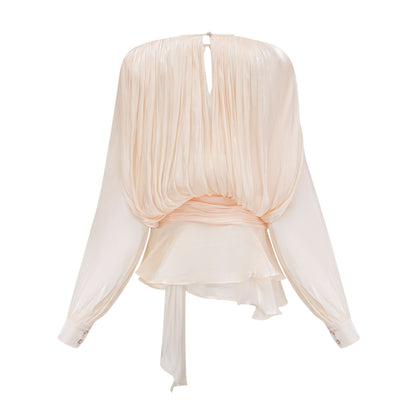 Women's Cocktail Long Sleeve Ruffled Mini Dress - product image 12