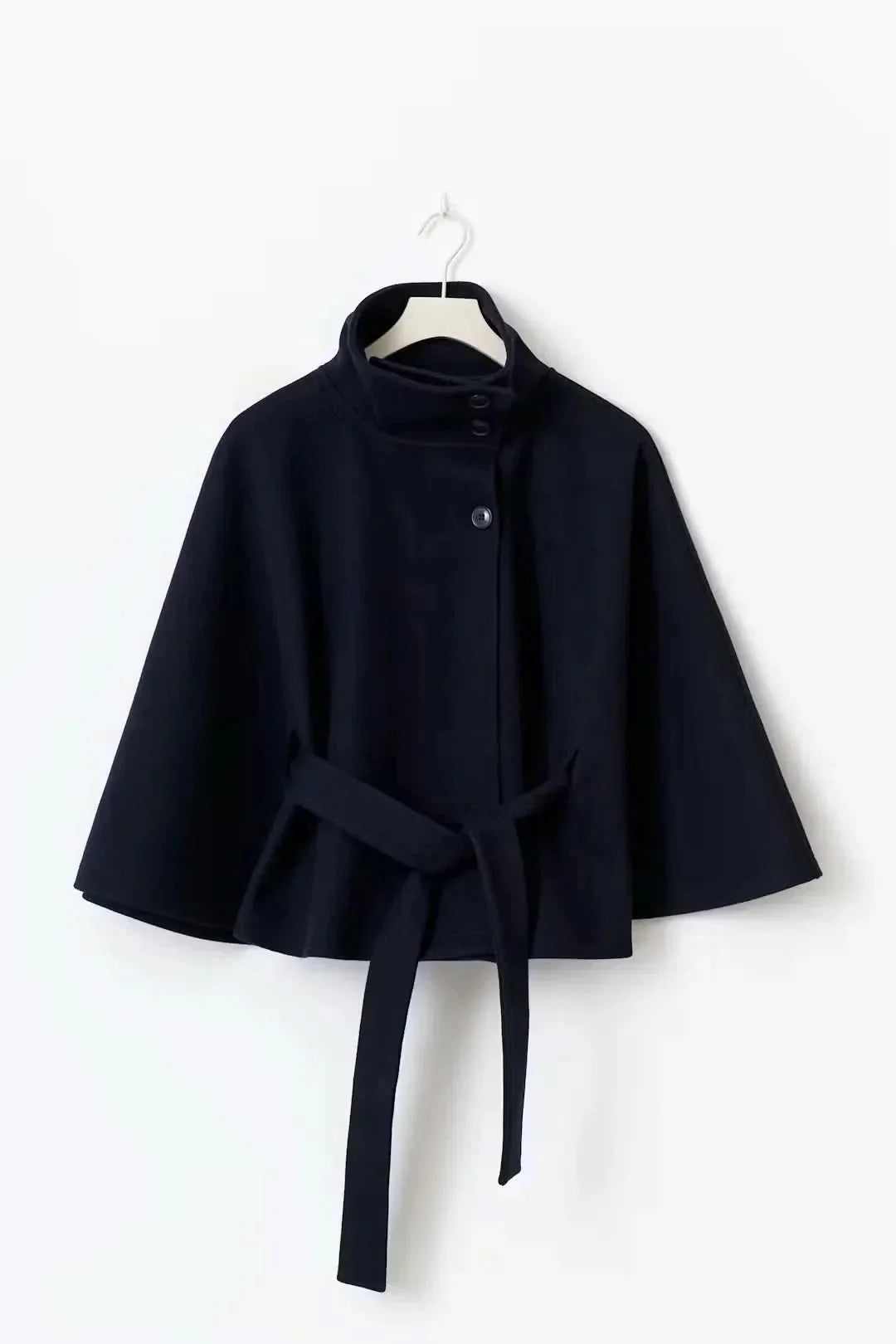Women's Belt Cape Jacket