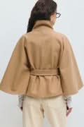 Women's Belt Cape Jacket