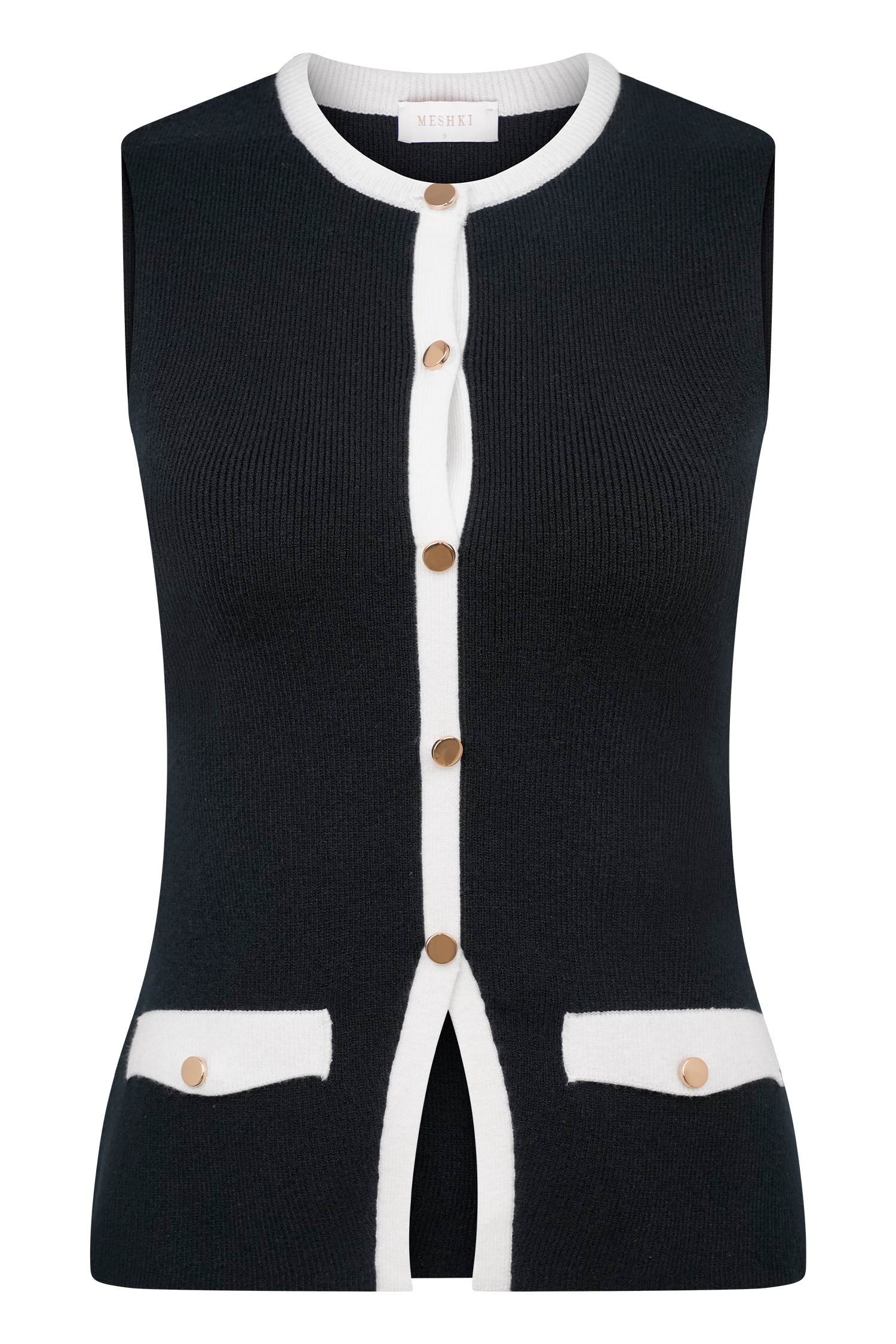 Women's Vacation Contrast Ribbed Knit Shorts Set - product image 7