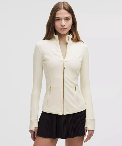 Women's Athleisure High Neck Zip Up Jacket With Pockets - product image 2