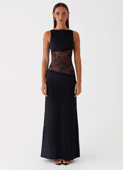 Women's Cocktail Sleeveless Lace Cutout Maxi Dress - product image 1