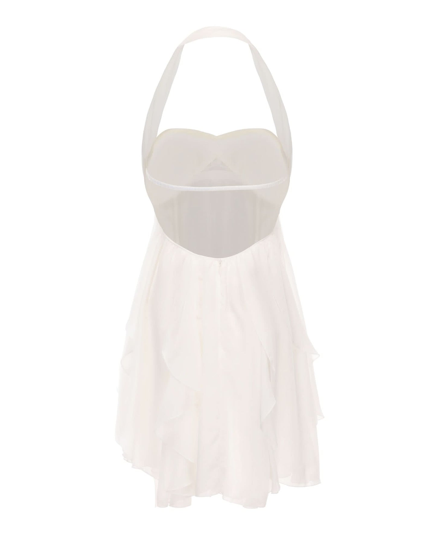 Women's Wedding Guest Floral Halter Mini Dress - product image 12