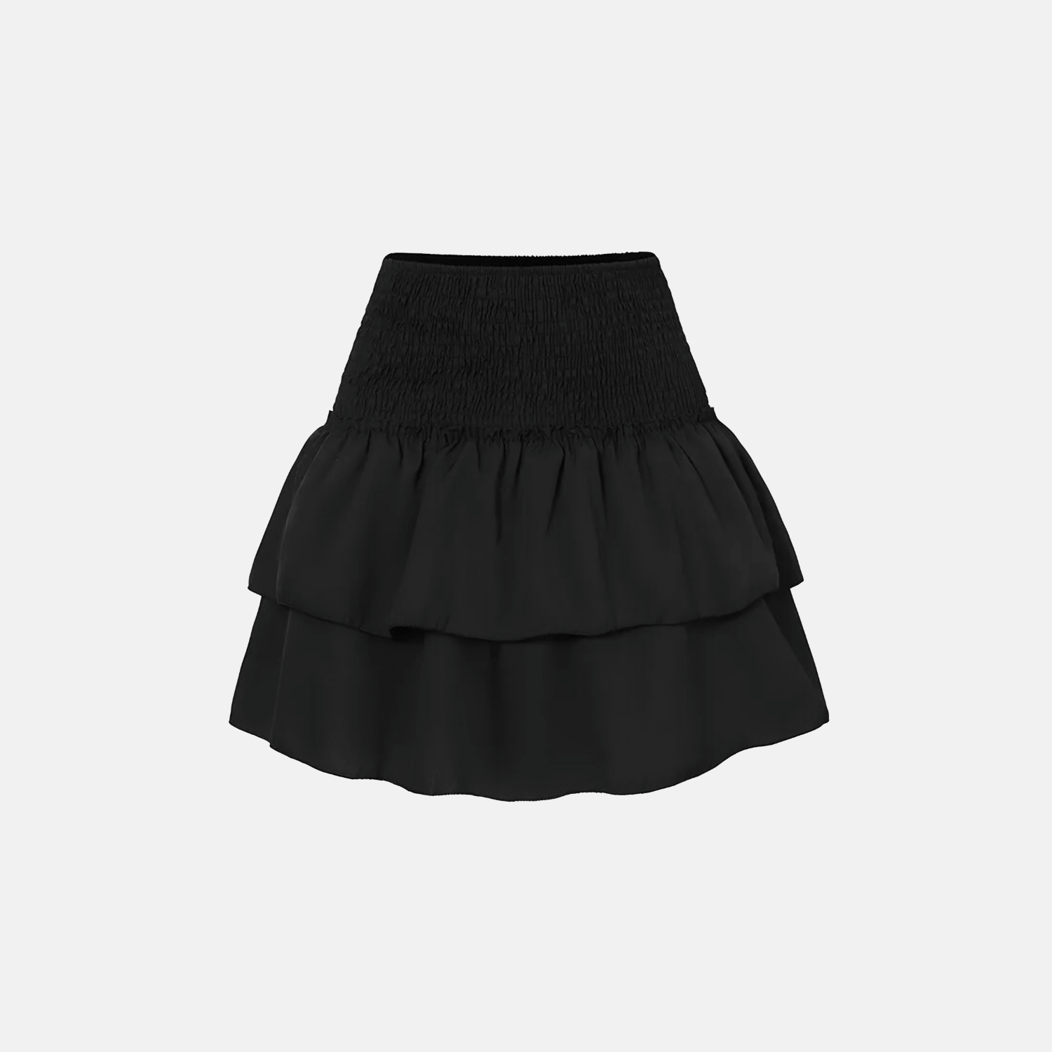 Women's Boho Print Smocked Waist Tiered Mini Skirt - product image 18