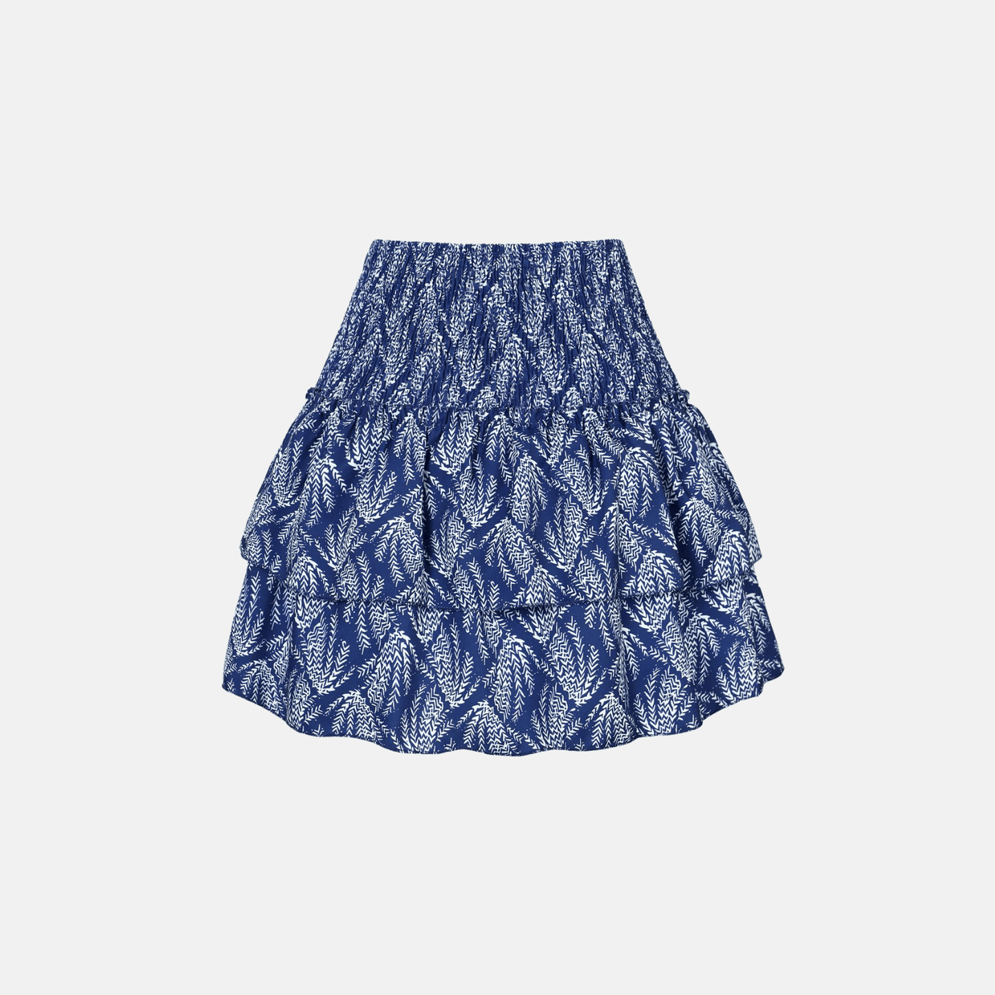 Women's Boho Print Smocked Waist Tiered Mini Skirt - product image 15