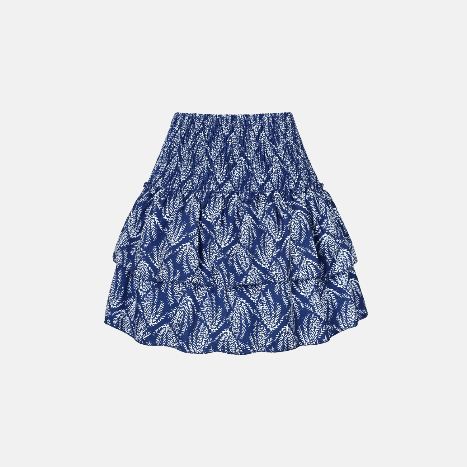 Women's Boho Print Smocked Waist Tiered Mini Skirt - product image 15