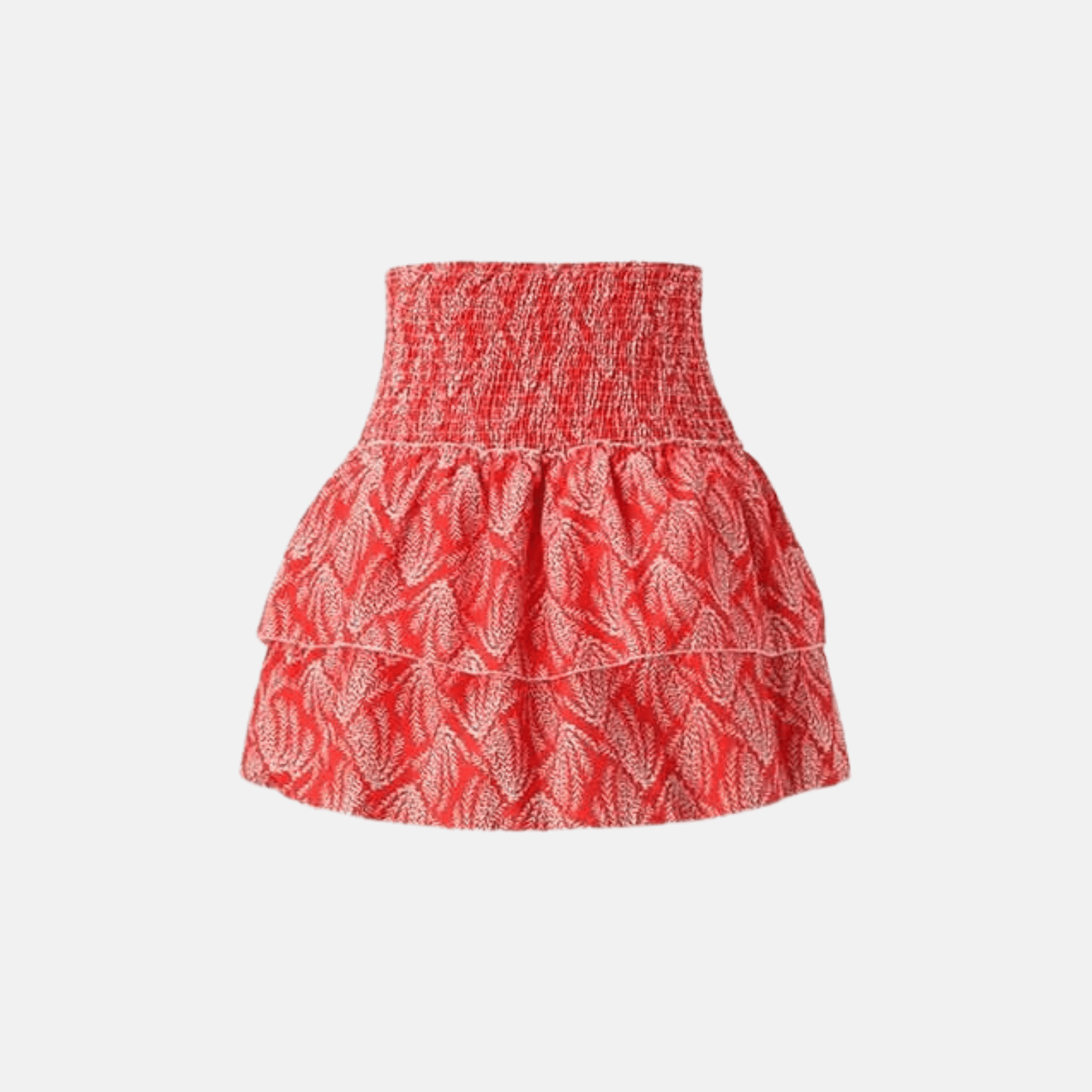Women's Boho Print Smocked Waist Tiered Mini Skirt - product image 20