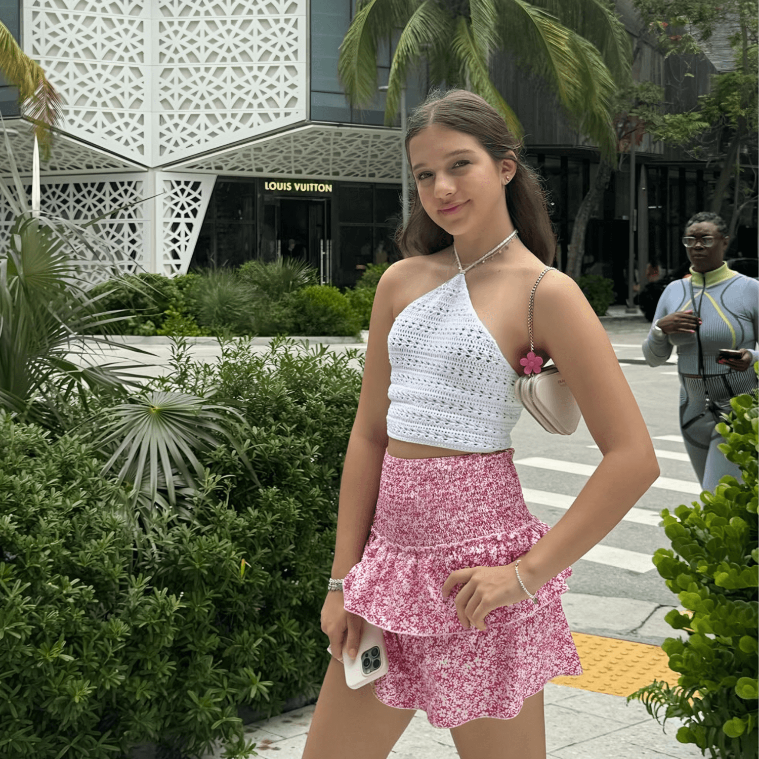 Women's Boho Print Smocked Waist Tiered Mini Skirt - product image 11