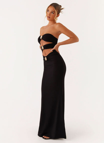 Women's Prom Strapless Cutout Bodycon Maxi Dress - product image 5