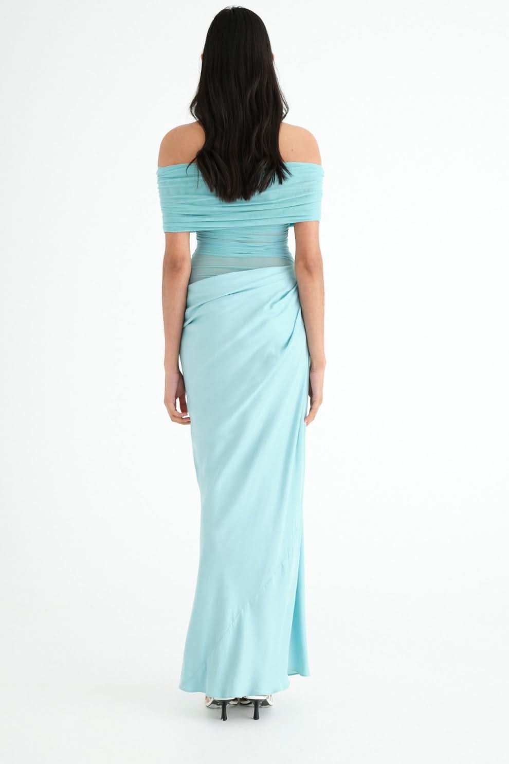 Women's Wedding Guest Off Shoulder Maxi Dress - product image 9