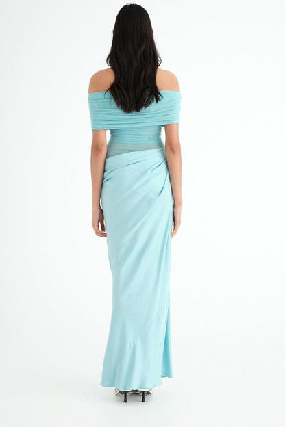 Women's Wedding Guest Off Shoulder Maxi Dress - product image 9