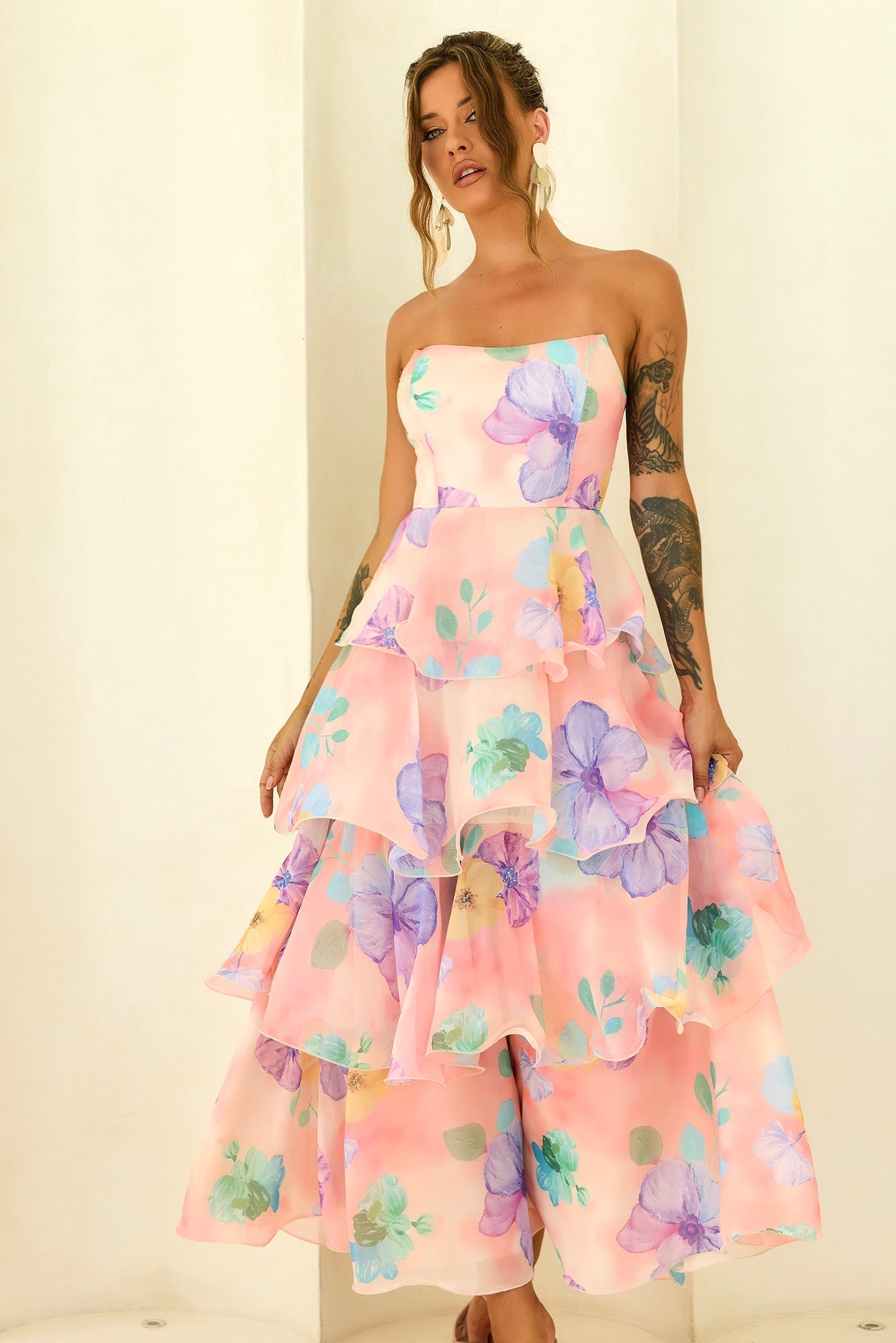 Chiffon Maxi Dress