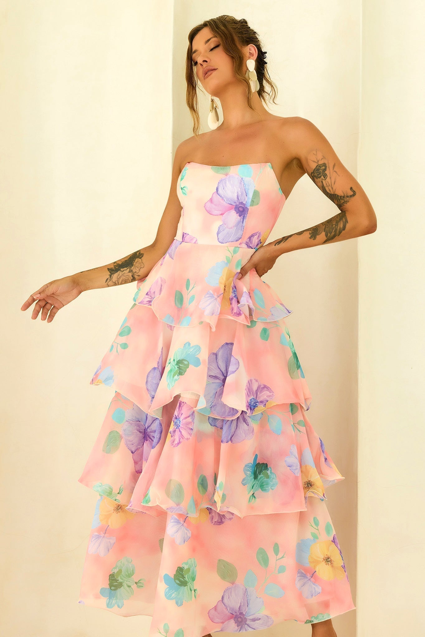 Chiffon Maxi Dress