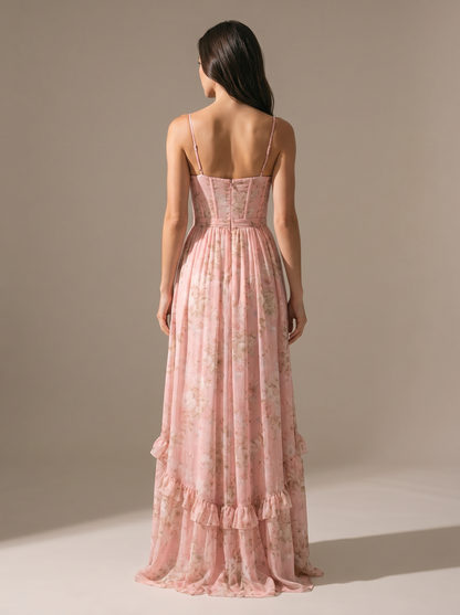 Corset Sexy Maxi Dress