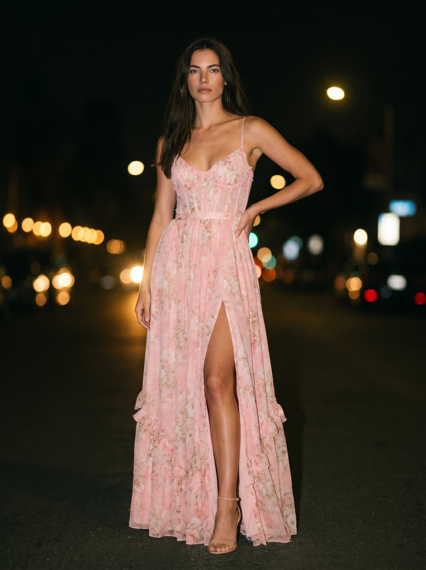Corset Sexy Maxi Dress