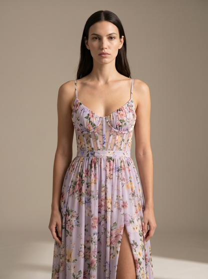 Corset Sexy Maxi Dress