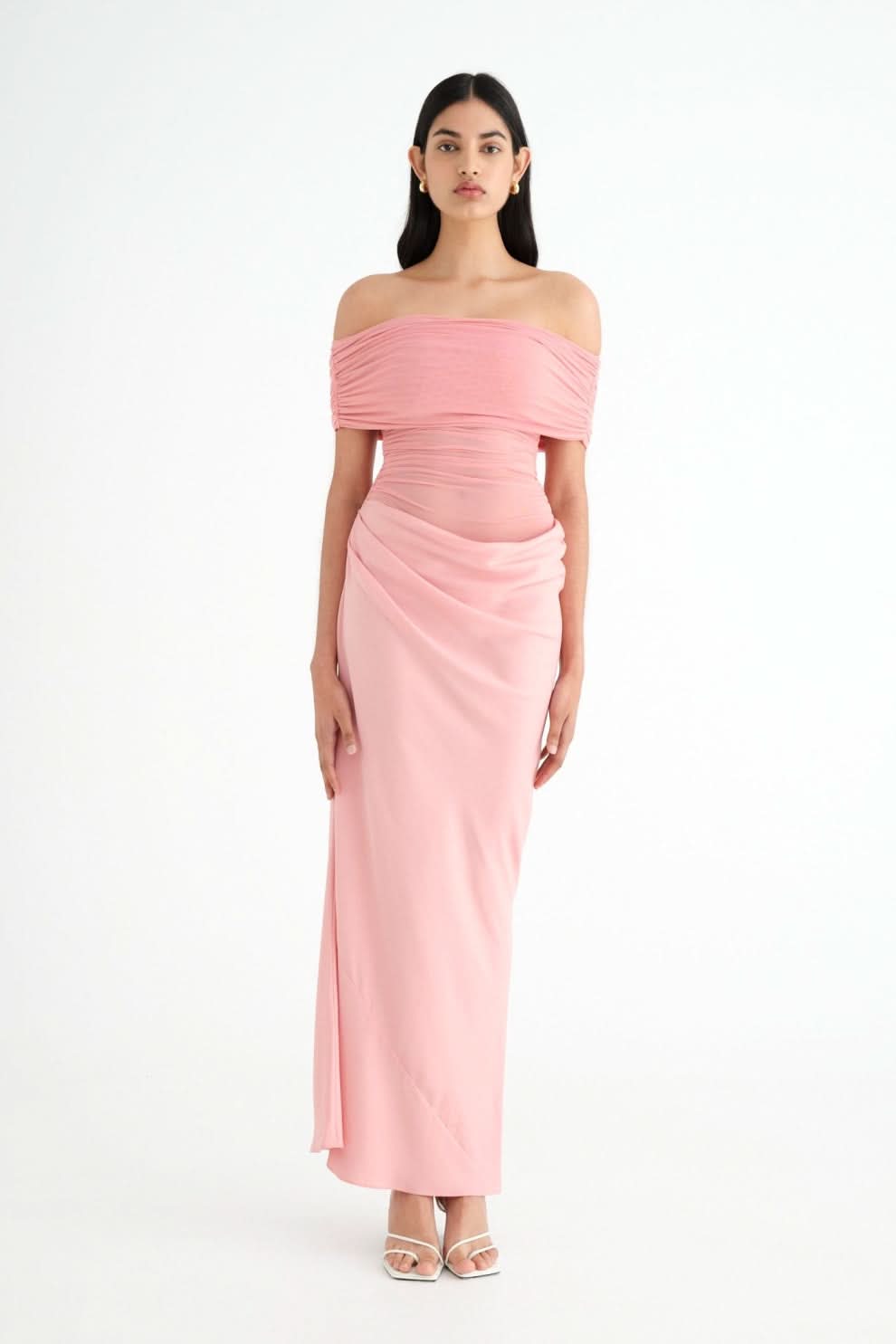 Women's Wedding Guest Off Shoulder Maxi Dress - product image 13