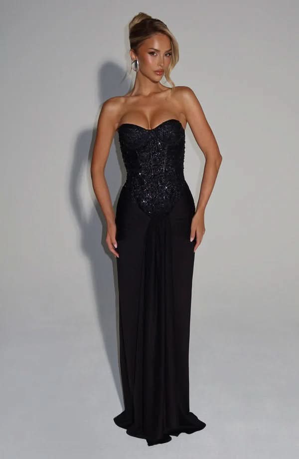 Women's Prom Strapless Sweetheart Maxi Dress - product image 21