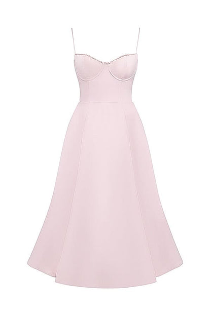Women's Wedding Guest Sweetheart Midi Fit and Flare Dress - product image 13