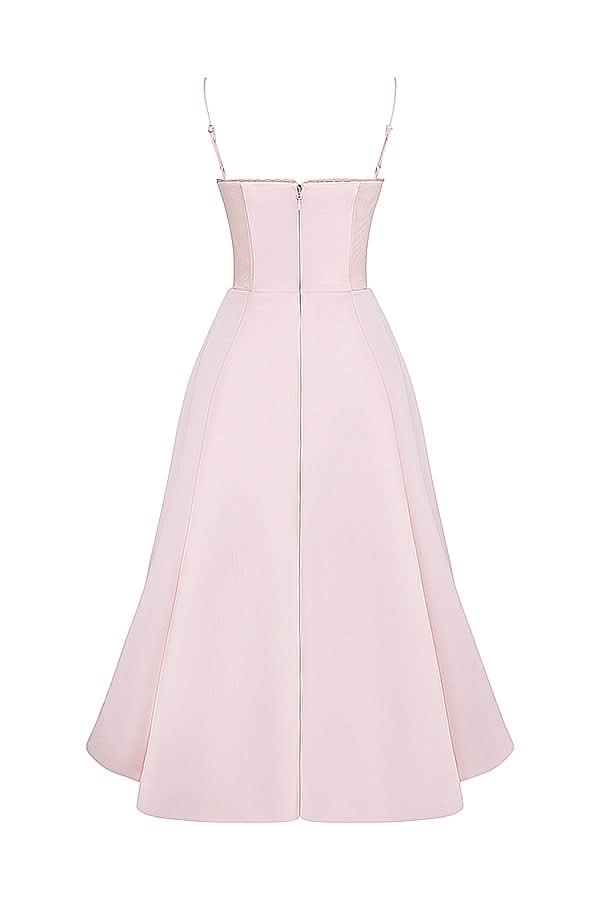 Women's Wedding Guest Sweetheart Midi Fit and Flare Dress - product image 15