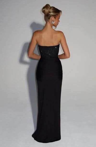 Women's Prom Strapless Sweetheart Maxi Dress - product image 10