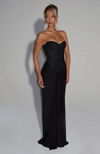 Women's Prom Strapless Sweetheart Maxi Dress - product image 13