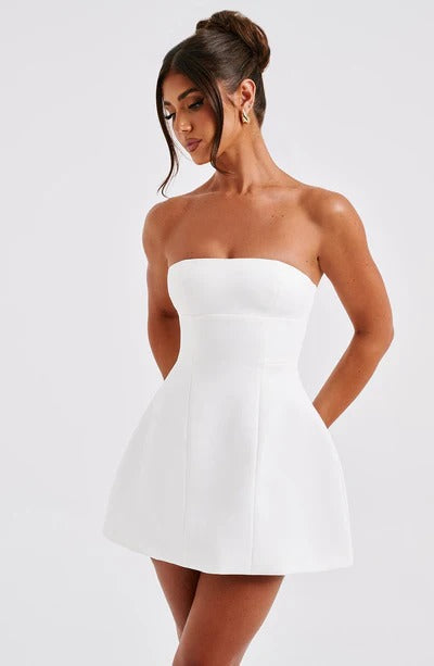 Women's Cocktail Strapless Bubble Mini Dress - product image 12