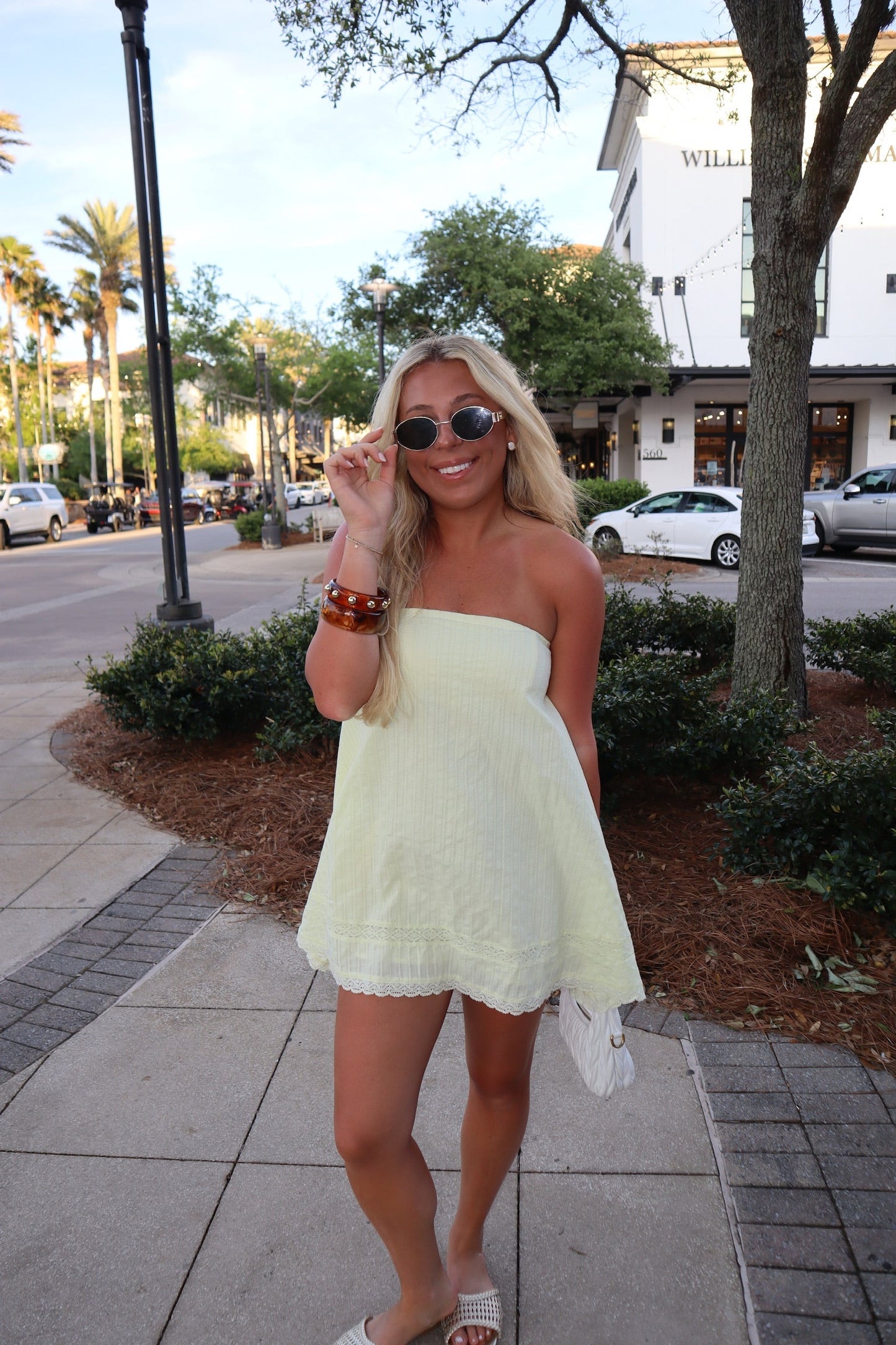 Linen Mini Dress