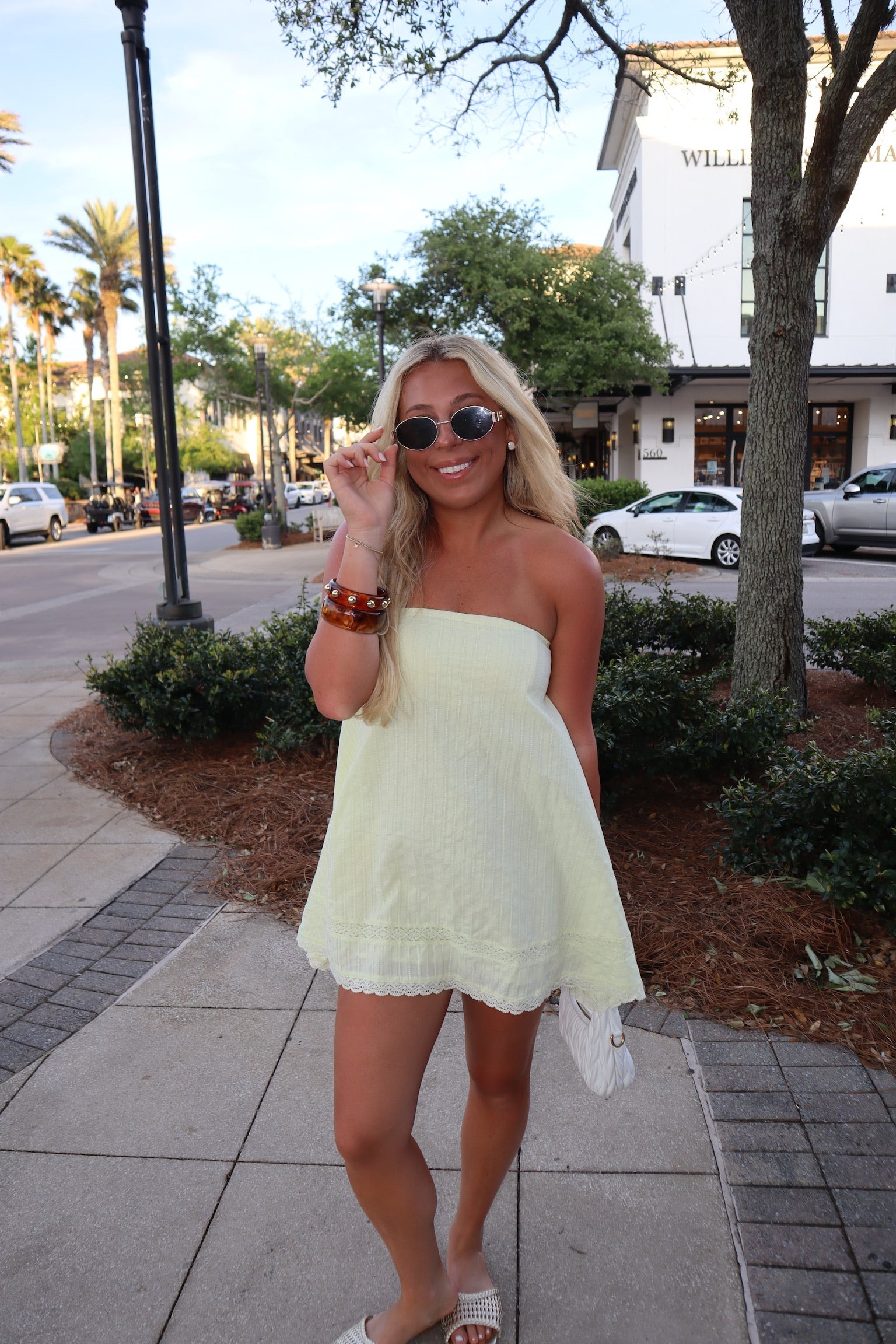 Linen Mini Dress