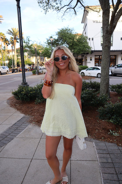 Linen Mini Dress