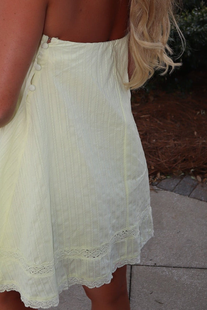 Linen Mini Dress
