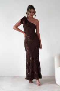 Brown Floral
