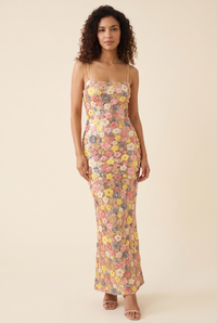Pink and Yellow Floral