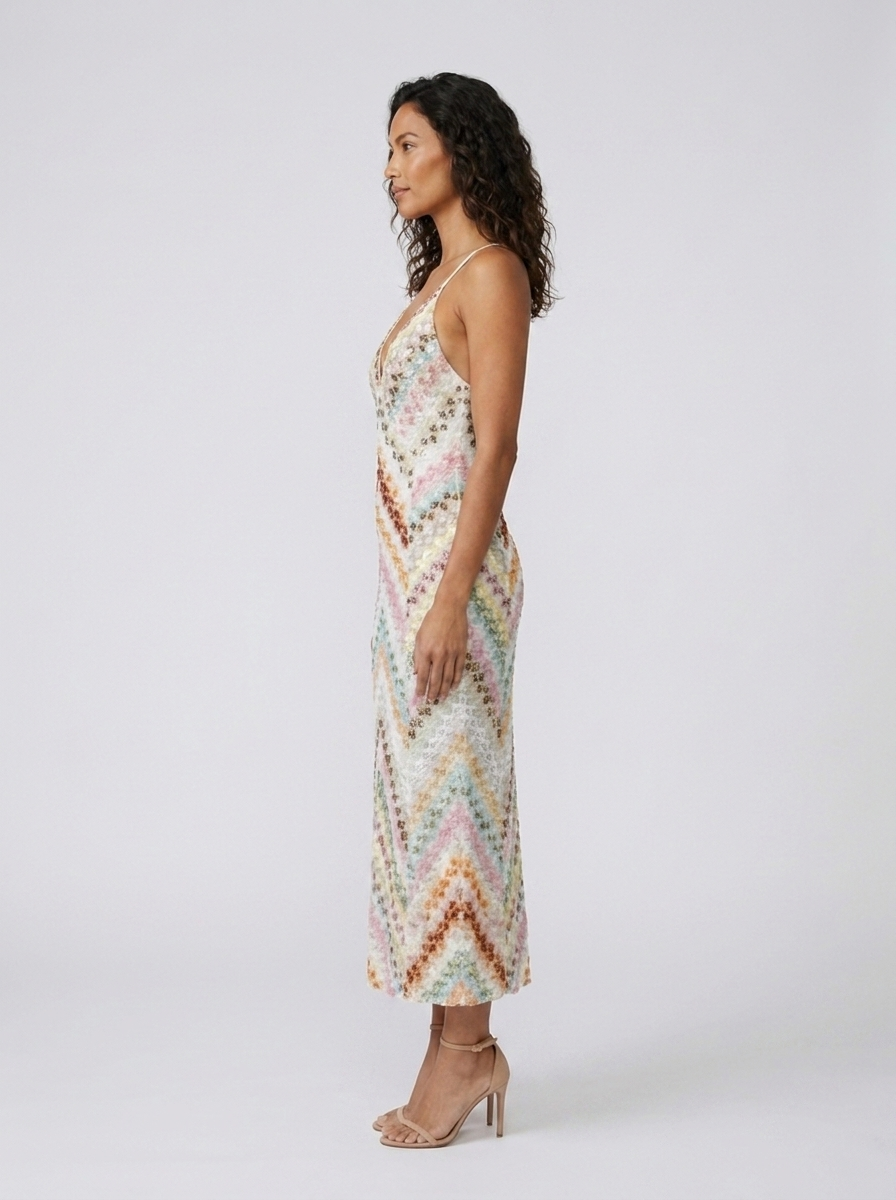 Open Back Maxi Dress - back